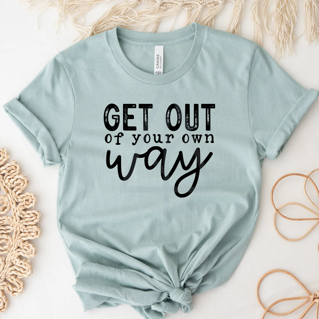 Get out of your own way