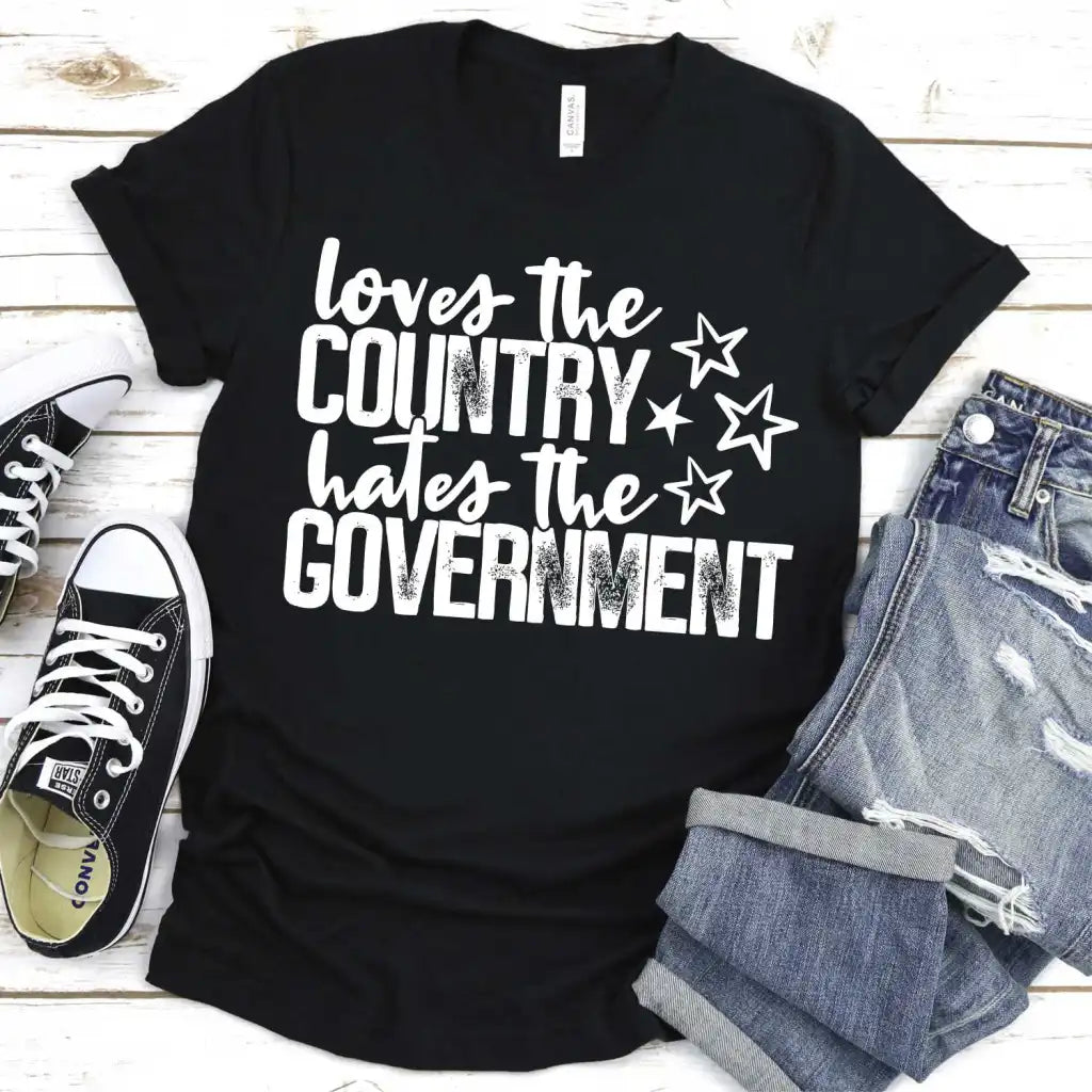 Loves the country Hates the government