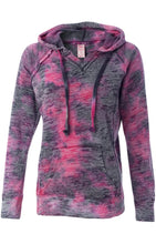 Load image into Gallery viewer, Women’s tie dye hooded sweatshirt