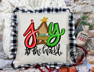 Christmas/Winter pillow covers
