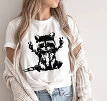 Load image into Gallery viewer, Peace Raccoon