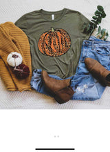 Load image into Gallery viewer, Leopard Orange Glitter