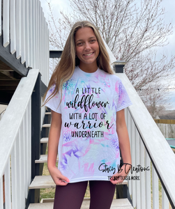 Leopard Tie Dye Tee