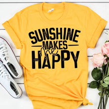 Load image into Gallery viewer, Sunshine makes me happy