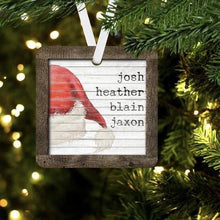 Load image into Gallery viewer, Framed personalized ornament