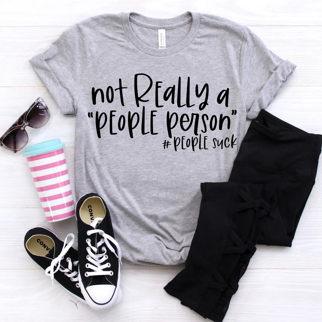 Not really a people person