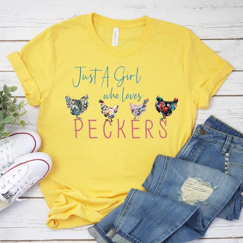 Just a girl who loves peckers
