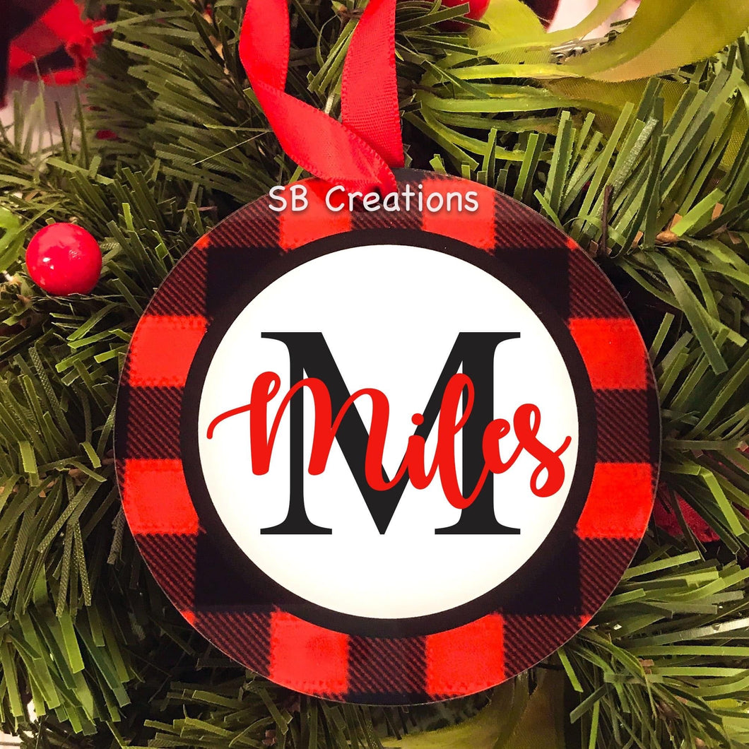 Monogram Ornament