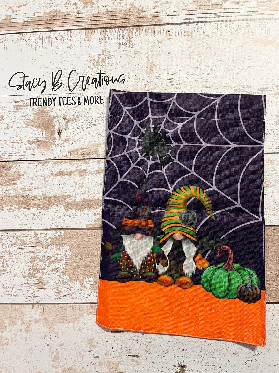 Gnome Halloween Flag